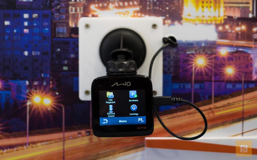 Mio MiVue 588 на выставке Computex 2014