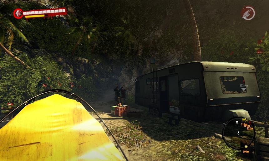 Трейлер, палатки, голодные туристы