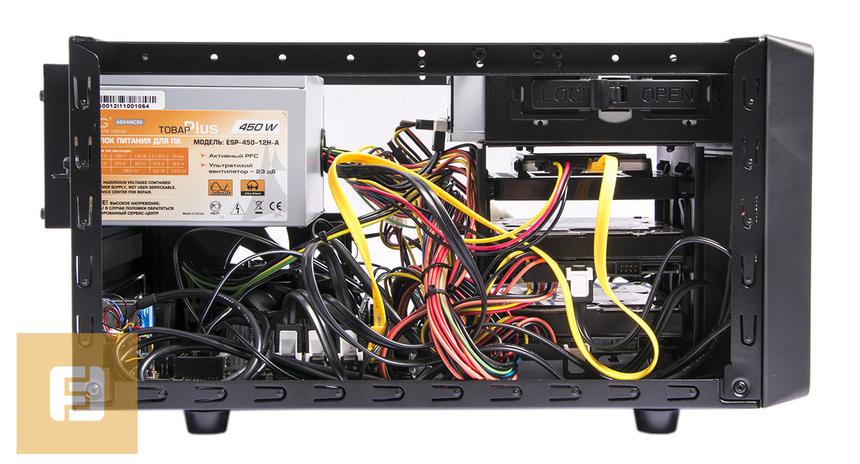 Собранная система, вид сбоку