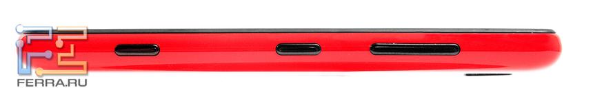 Правая грань Nokia Lumia 820