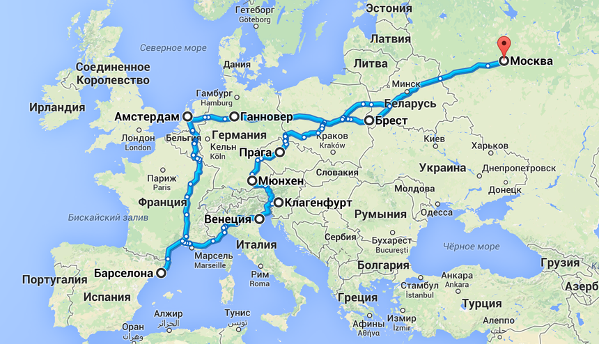 Карта Ferra GeekTrip