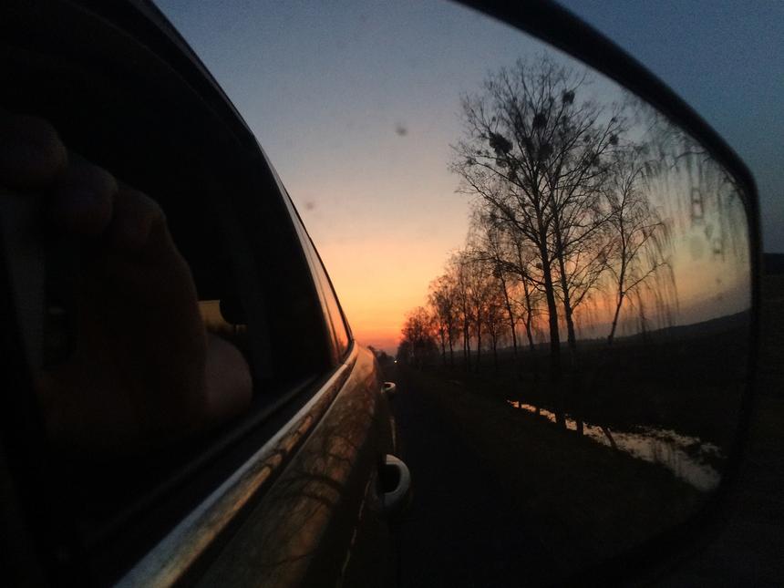 Спешно покидаем Польшу