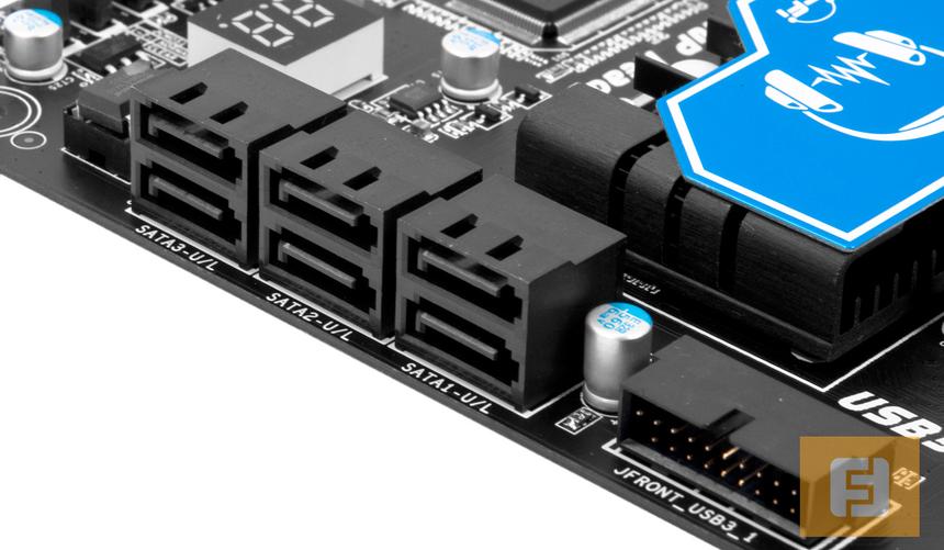 SATA 3.0 и USB 3.0 коннекторы BIOSTAR Hi-Fi Z87X 3D