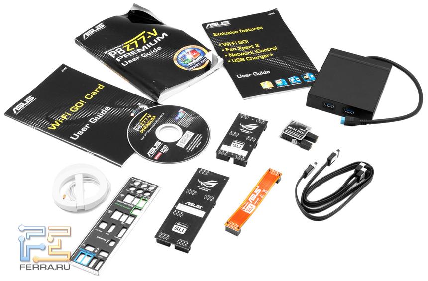 Комплектация материнской платы ASUS P8Z77-V Premium