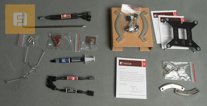 Комплект поставки Noctua NH-D15