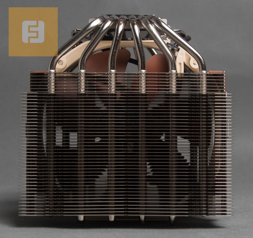 Noctua NH-D15, вид сбоку