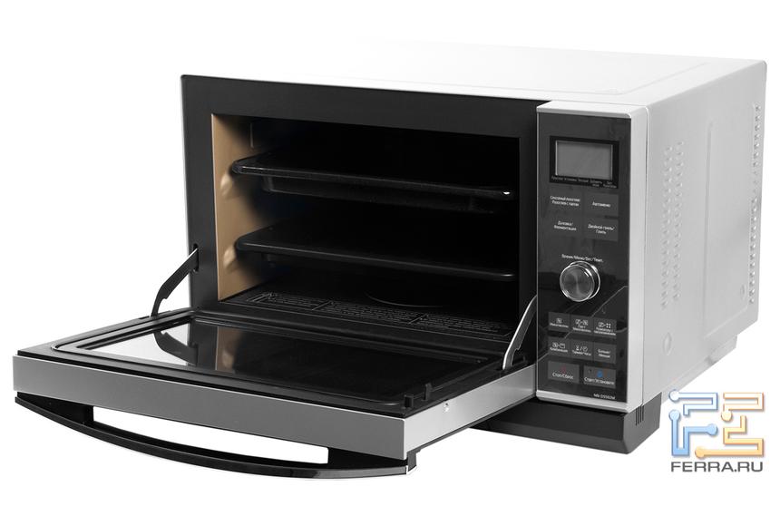 Противни на обоих уровнях