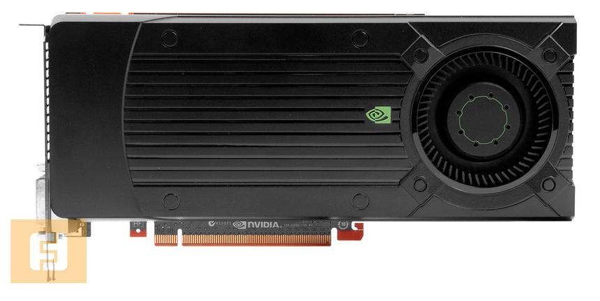 Лицевая сторона NVIDIA GeForce GTX 650 Ti BOOST