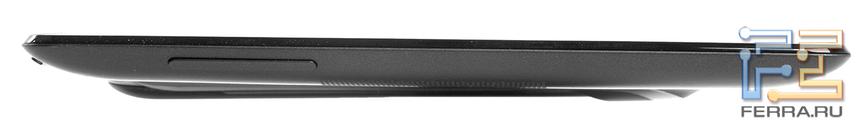 Левая грань док-станции ASUS Padfone 2