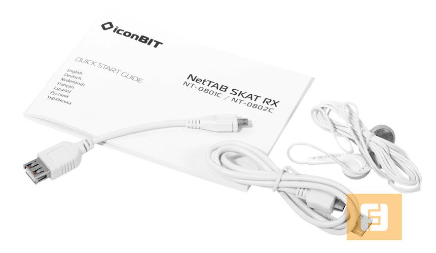 Комплектация IconBit NetTAB SKAT RX