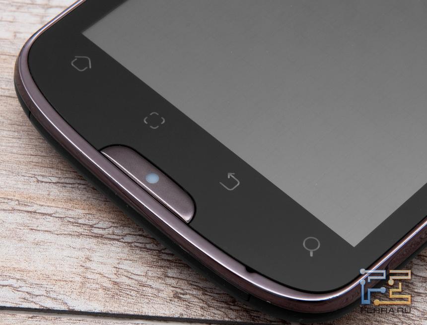 Нижняя часть лицевой панели teXet TM-5200