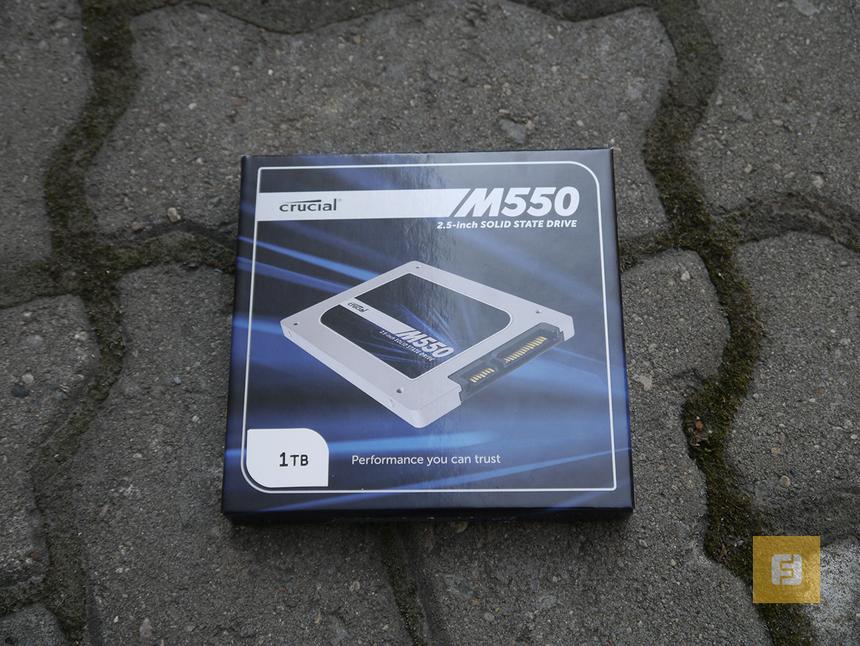 Упаковка Crucial M550