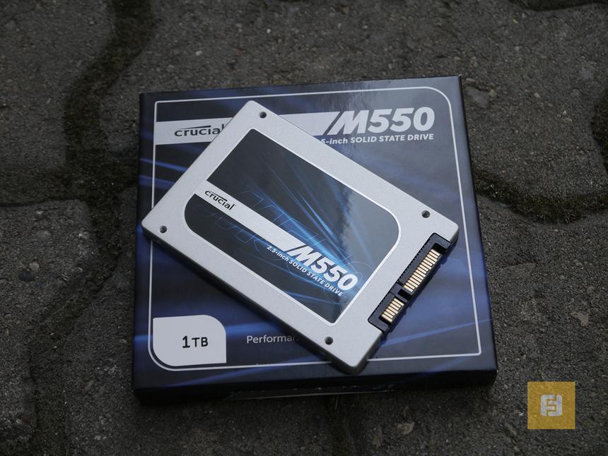 Crucial M550, общий вид