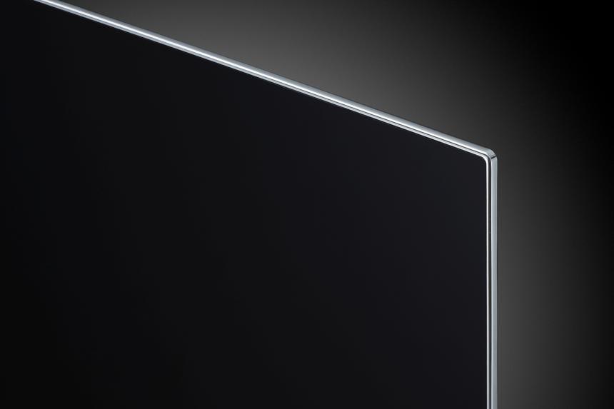 LG 55EC930V, толщина рамки