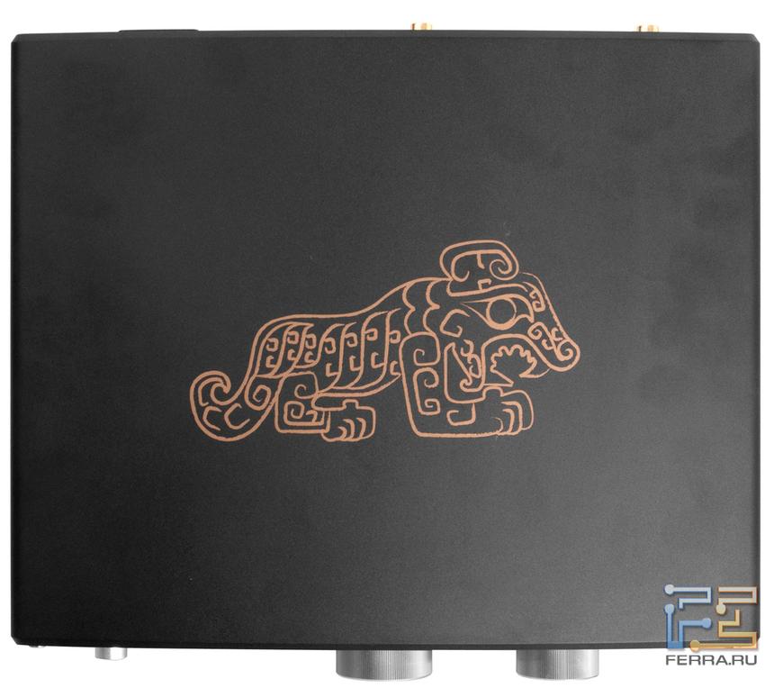 Верхняя часть корпуса звуковой карты