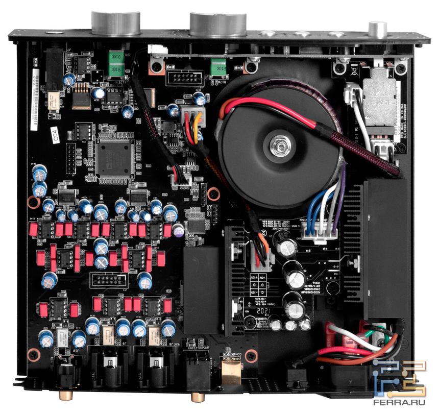 ASUS Xonar Essence One с демонтированным корпусом