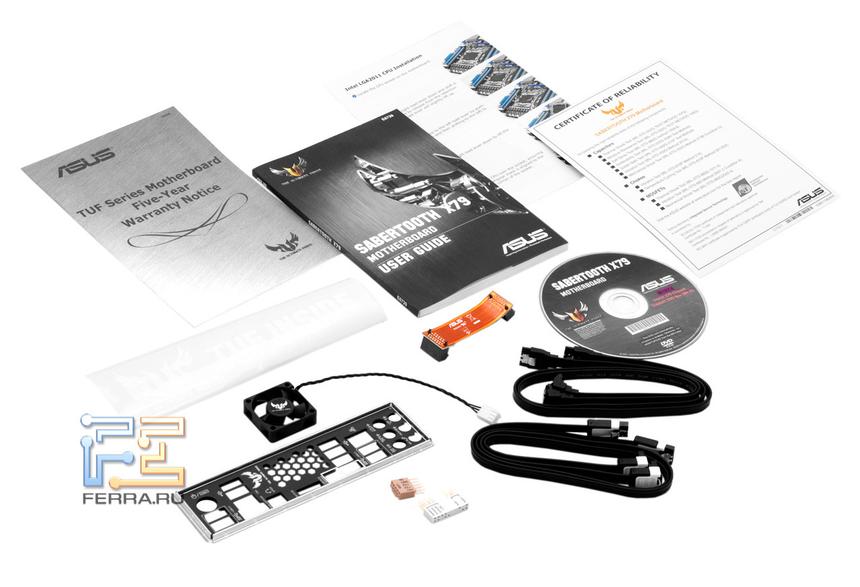 Комплект поставки ASUS Sabertooth X79