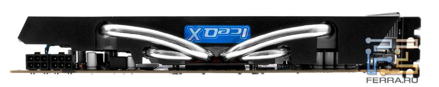 HIS Radeon HD 7870 IceQ X. Вид сбоку