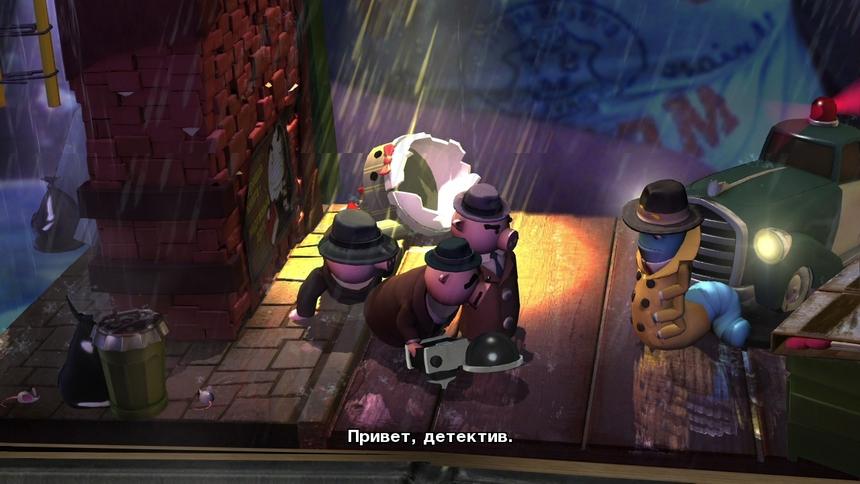 Три поросенка нашли свое призвание в полиции