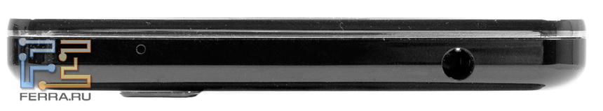 Верхняя грань LG Optimus G