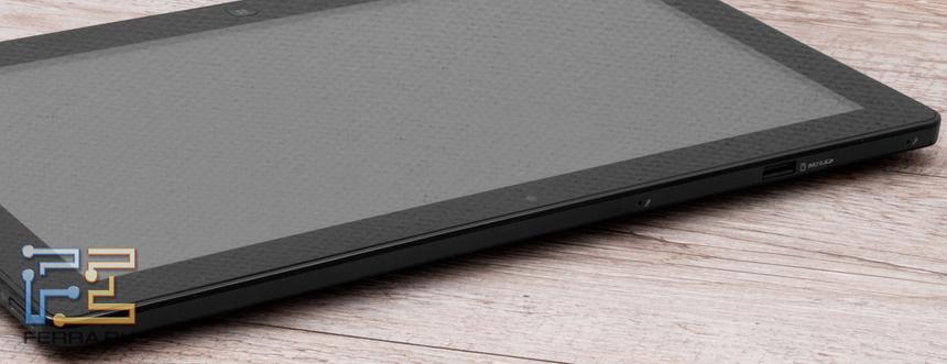 Верхняя грань Samsung Slate PC