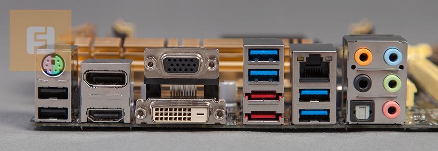 I/O-панель на материнской плате ASUS A88X-PRO