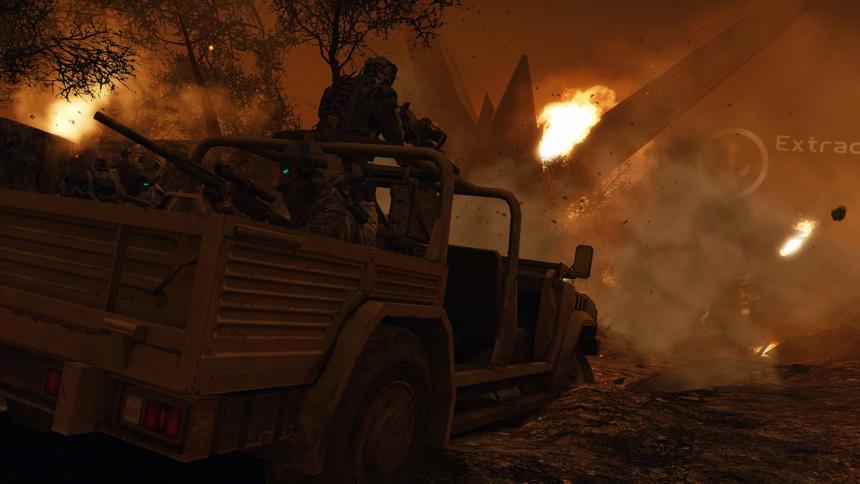 Безумная поездка на джипе к точке эвакуации — один из самых напряженных эпизодов во всей игре