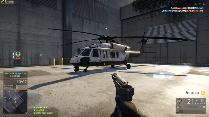 На первый взгляд, транспортный вертолёт лишился пулемётов, но так кажется только до тех пор, пока не сядешь внутрь на место стрелка