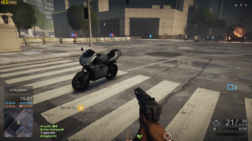Мотоцикл в Battlefield: Hardline