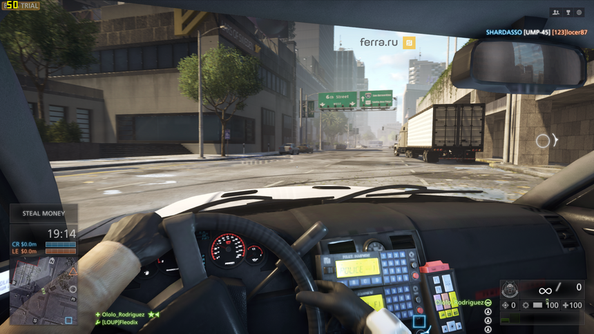 Изнутри автомобили выглядят очень грустно. Надеюсь, что к октябрю добавят полигонов