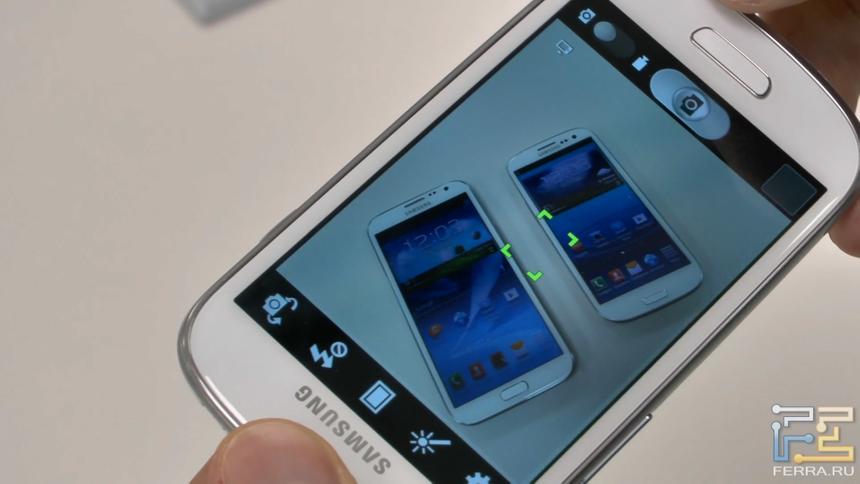 Приложение камеры Samsung Galaxy S III Mini
