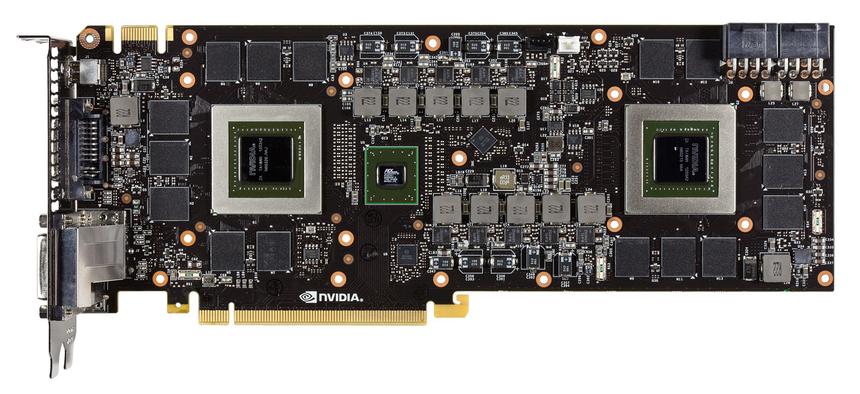 Печатная плата GTX 690