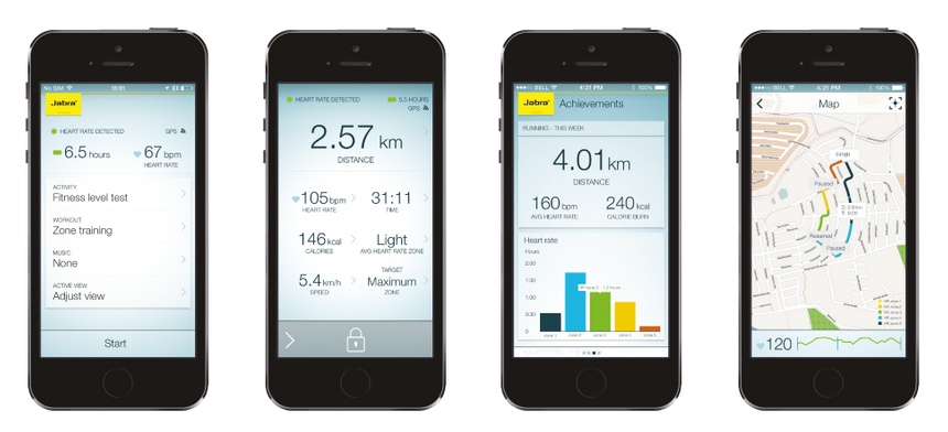 Приложение Jabra Sport Pulse