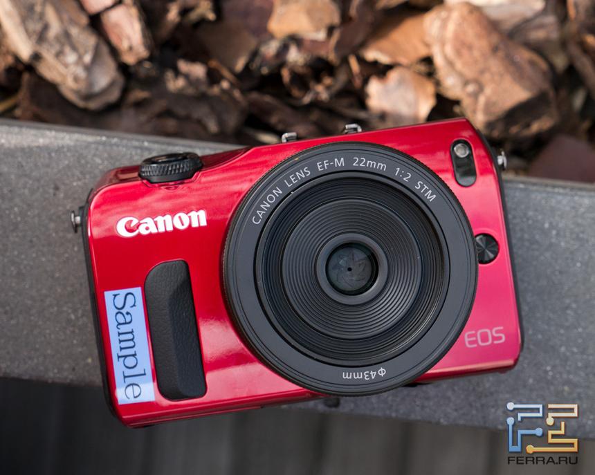 Лицевая сторона корпуса Canon EOS M