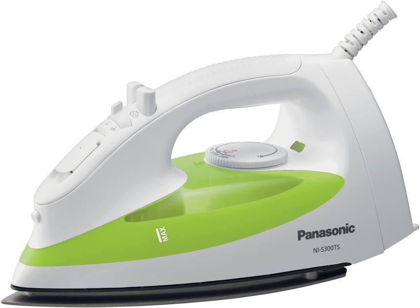 Panasonic NI-E300 — утюг средней мощности с титановой подошвой Round-Ride, прекрасно подходящий для ежедневного глаженья. Не только сэкономит расход электроэнергии, но и прослужит долго