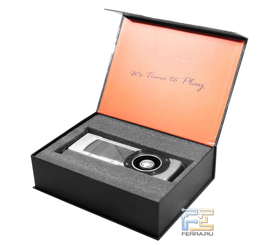 Упаковка видеокарты ZOTAC GTX TITAN