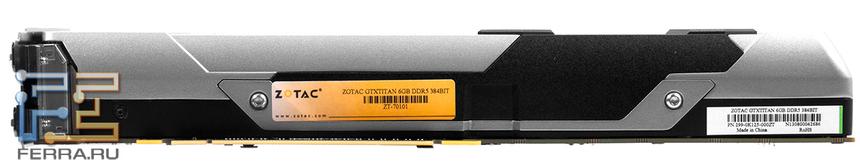 Видеокарта ZOTAC GTX TITAN