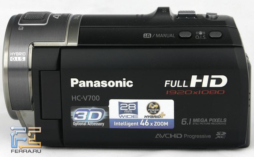Левая панель корпуса Panasonic HC-V700