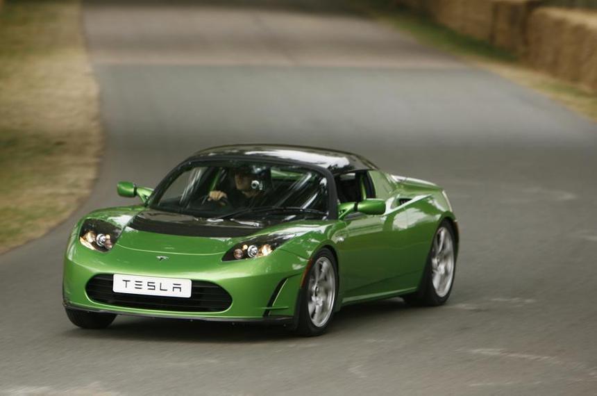 Электромобиль Tesla Roadster