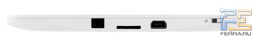 Нижняя грань Onyx Boox i62 Nautilus