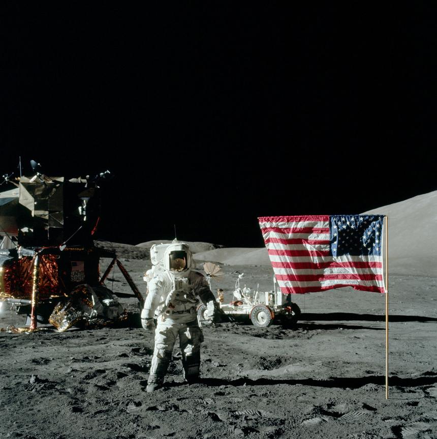 Человек на Луне