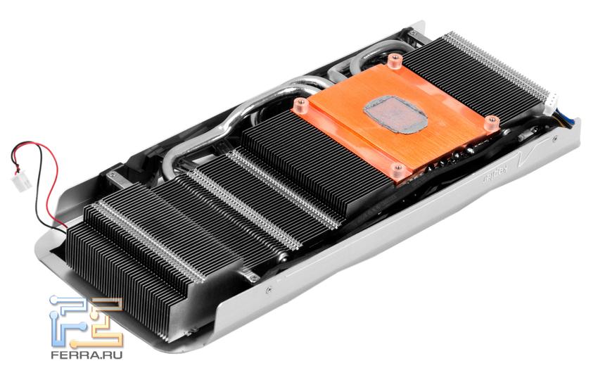 Демонтированная система охлаждения