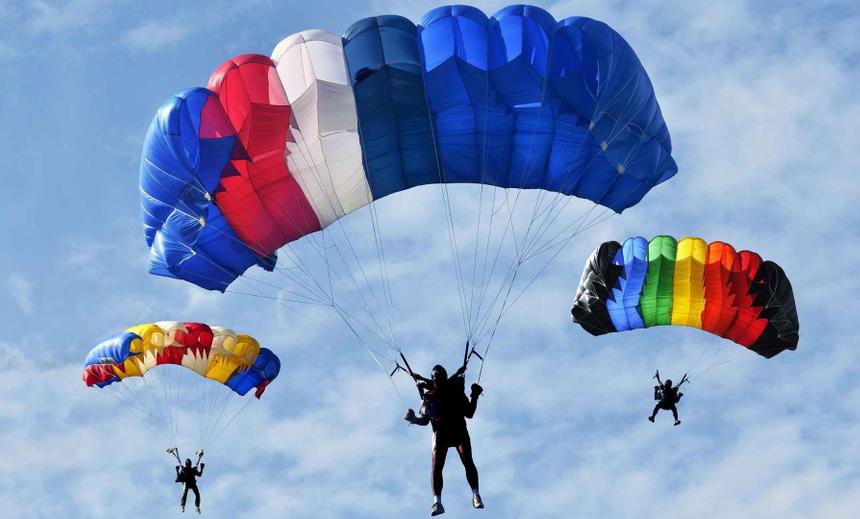 Современные парашюты