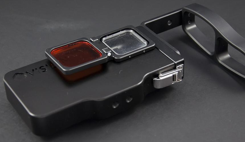 Бокс Ovision с красным светофильтром и рукояткой