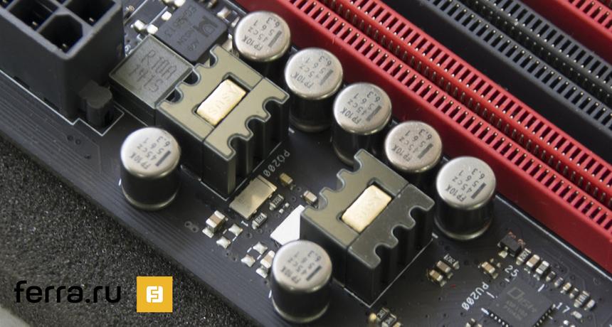Подсистема питания памяти ASUS MAXIMUS VII FORMULA