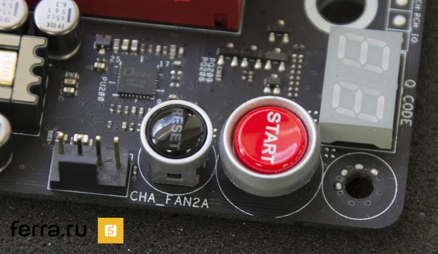 Органы управления ASUS MAXIMUS VII FORMULA