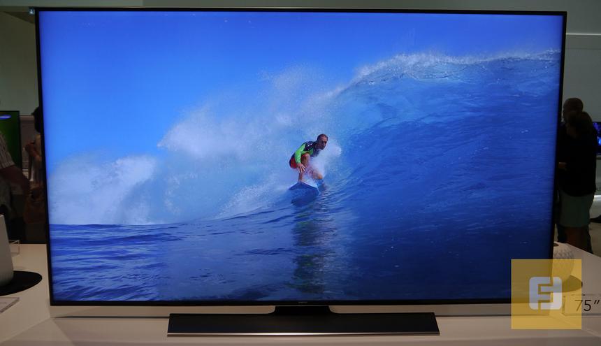 Samsung HU7500 — 75-дюймовый плоский 4К-телевизор