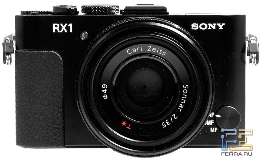 Лицевая сторона корпуса Sony Cyber-shot RX1