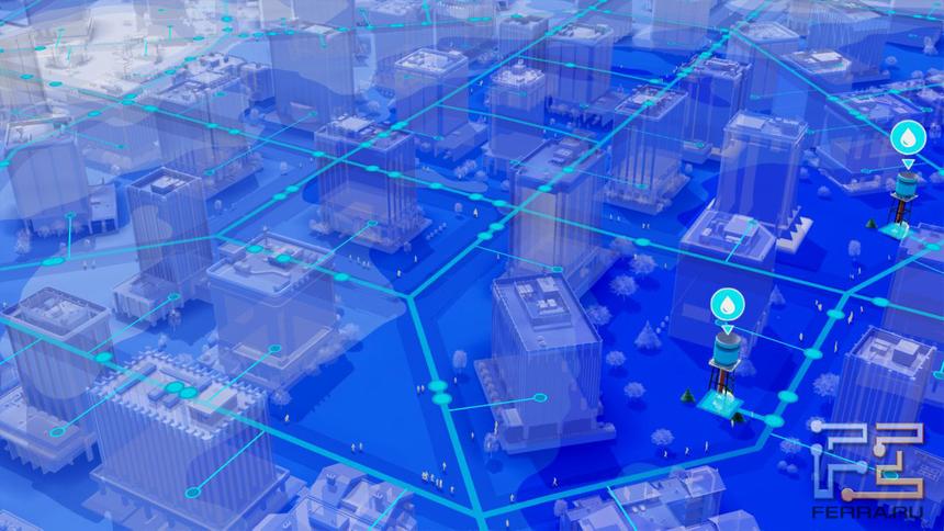 График водоснабжения города