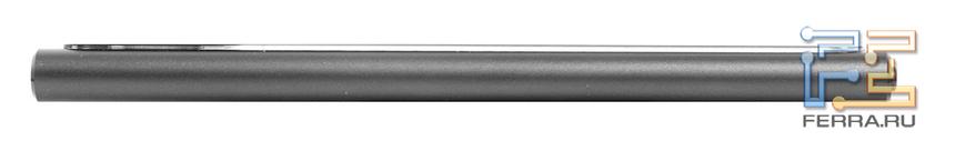 Правая боковая грань iPod nano